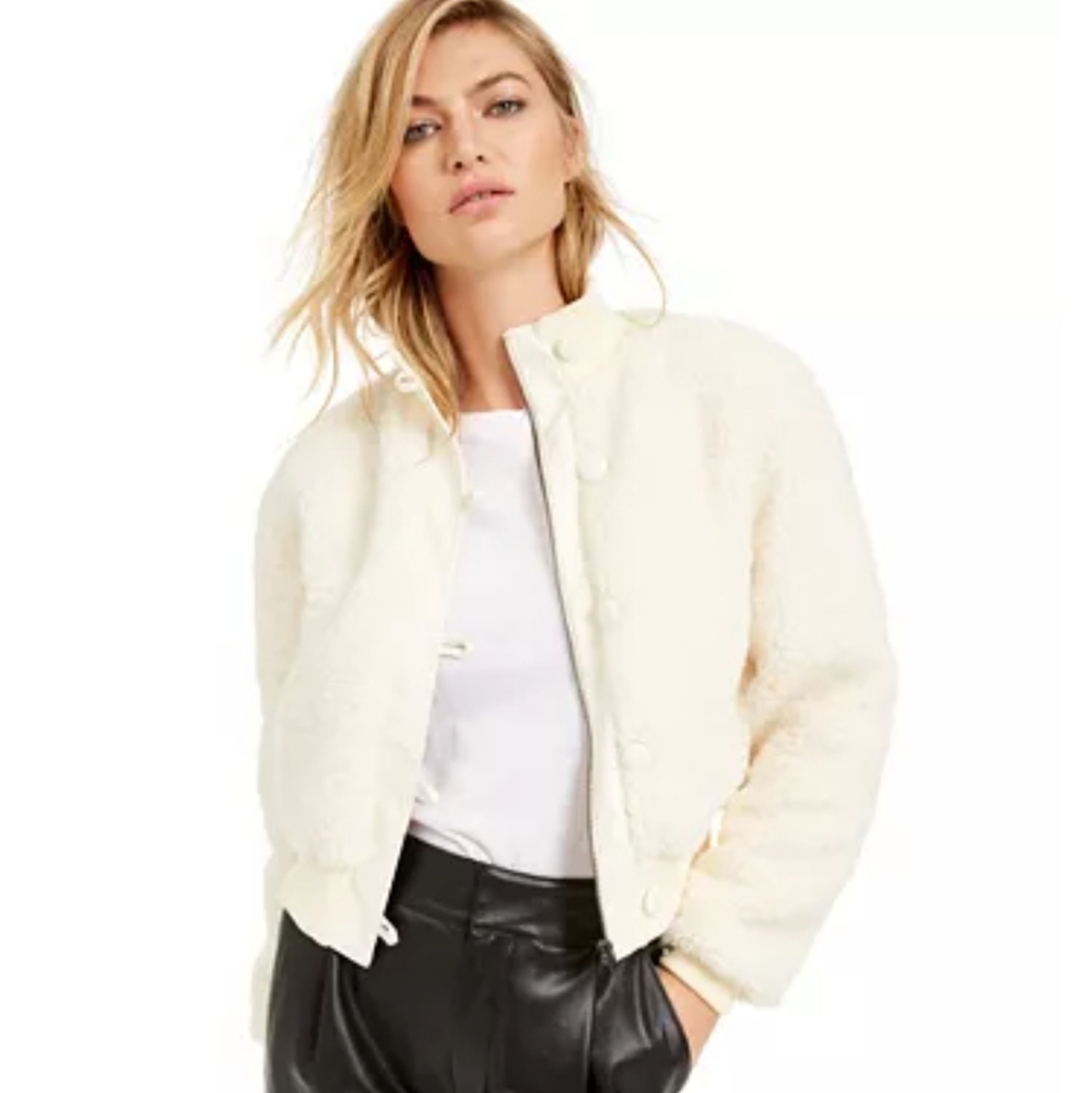 Bar III Becca Tilley bomber jacket